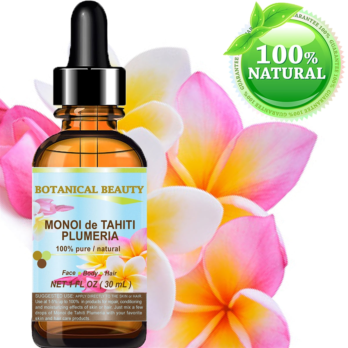 Monoi De Tahiti Oil Plumeria