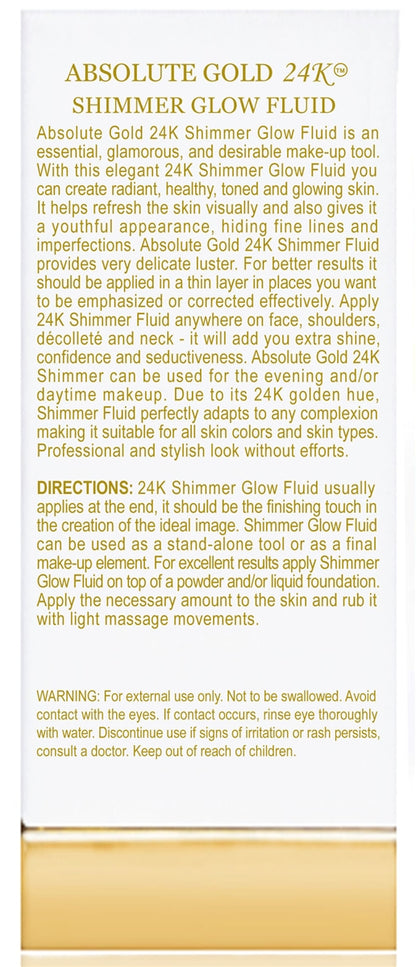 Absolute Gold 24K Shimmer Glow Fluid