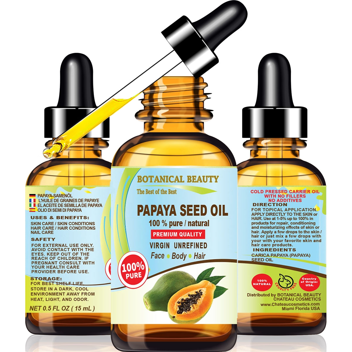 Papaya Seed Oil