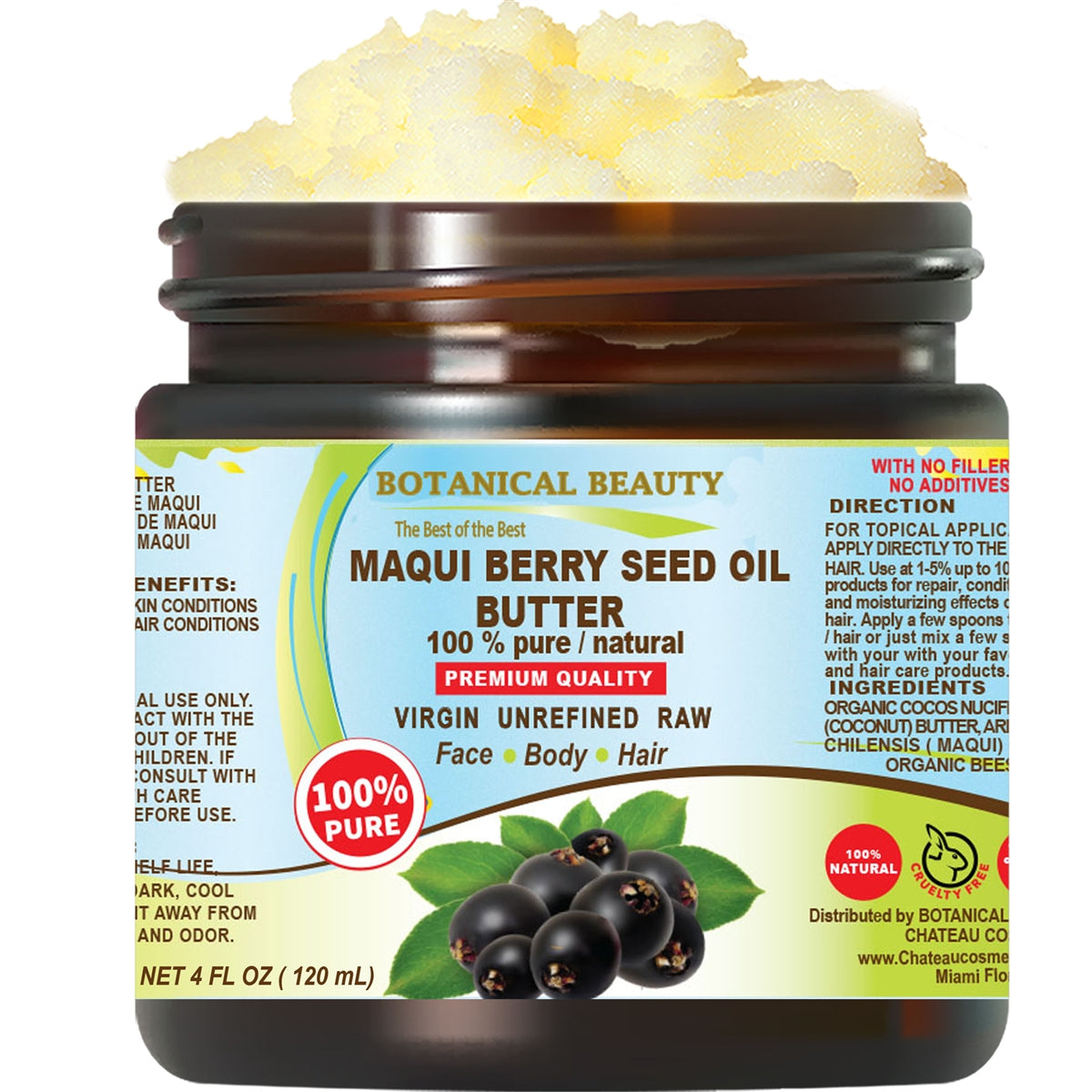 Maqui Berry Seed Oil Butter