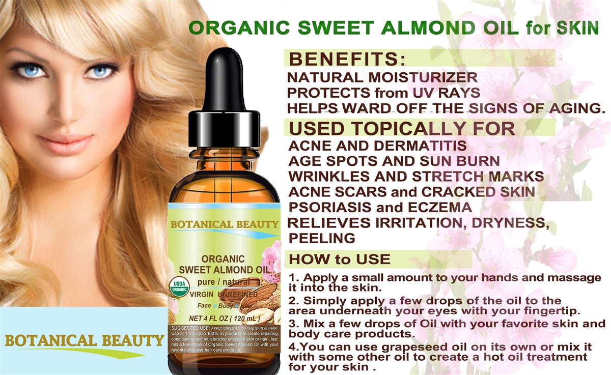 Organic Sweet Almond Oil