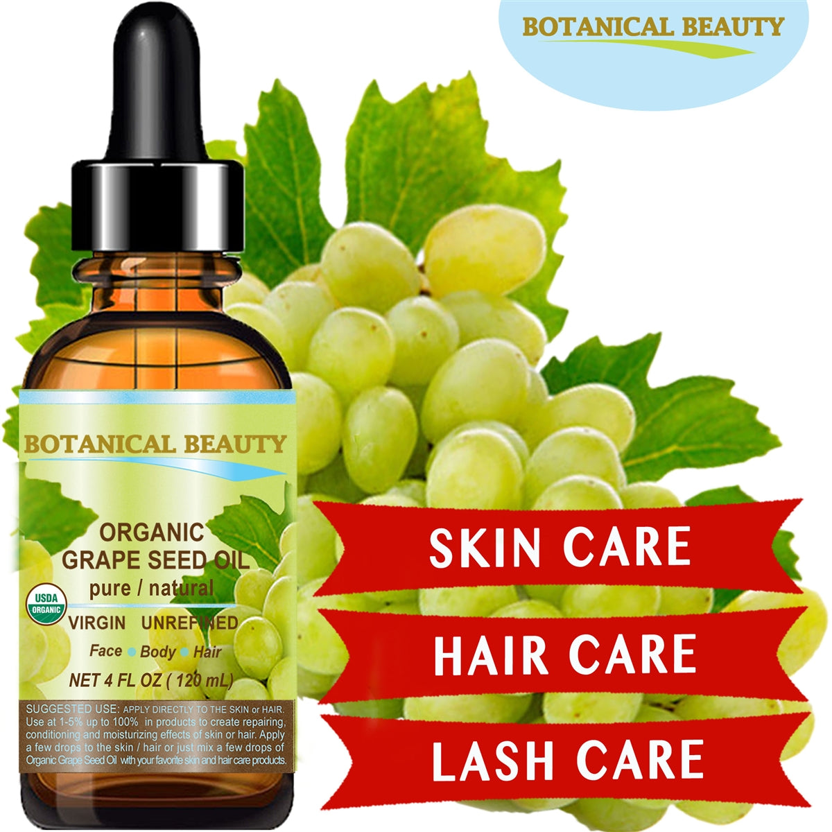 Organic Grape Seed Oil