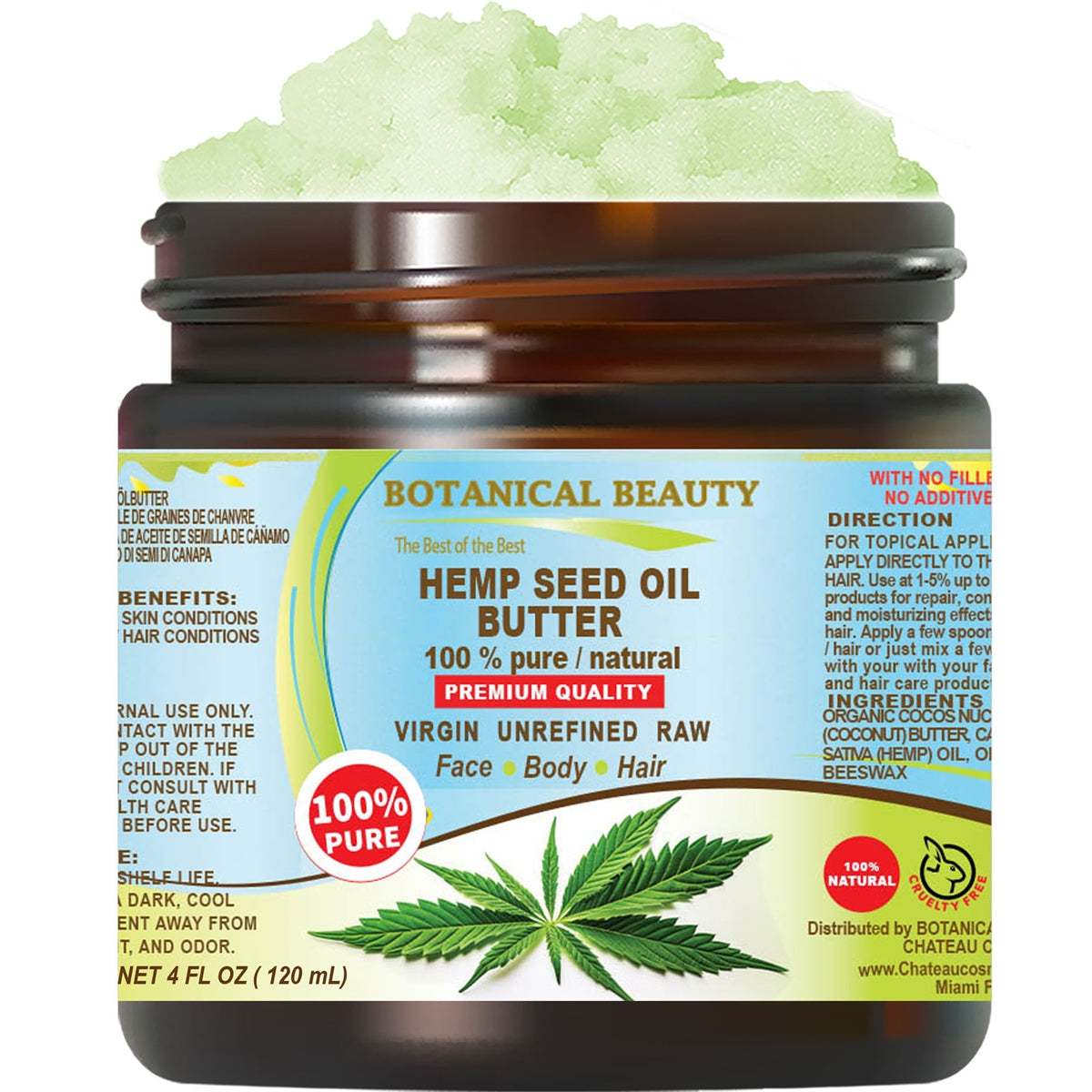 Hemp Seed Oil Butter