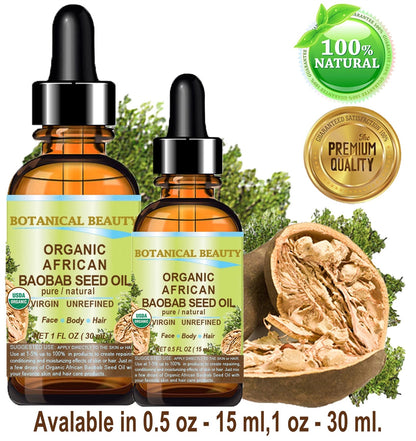 Organic African Baobab Seed Oil