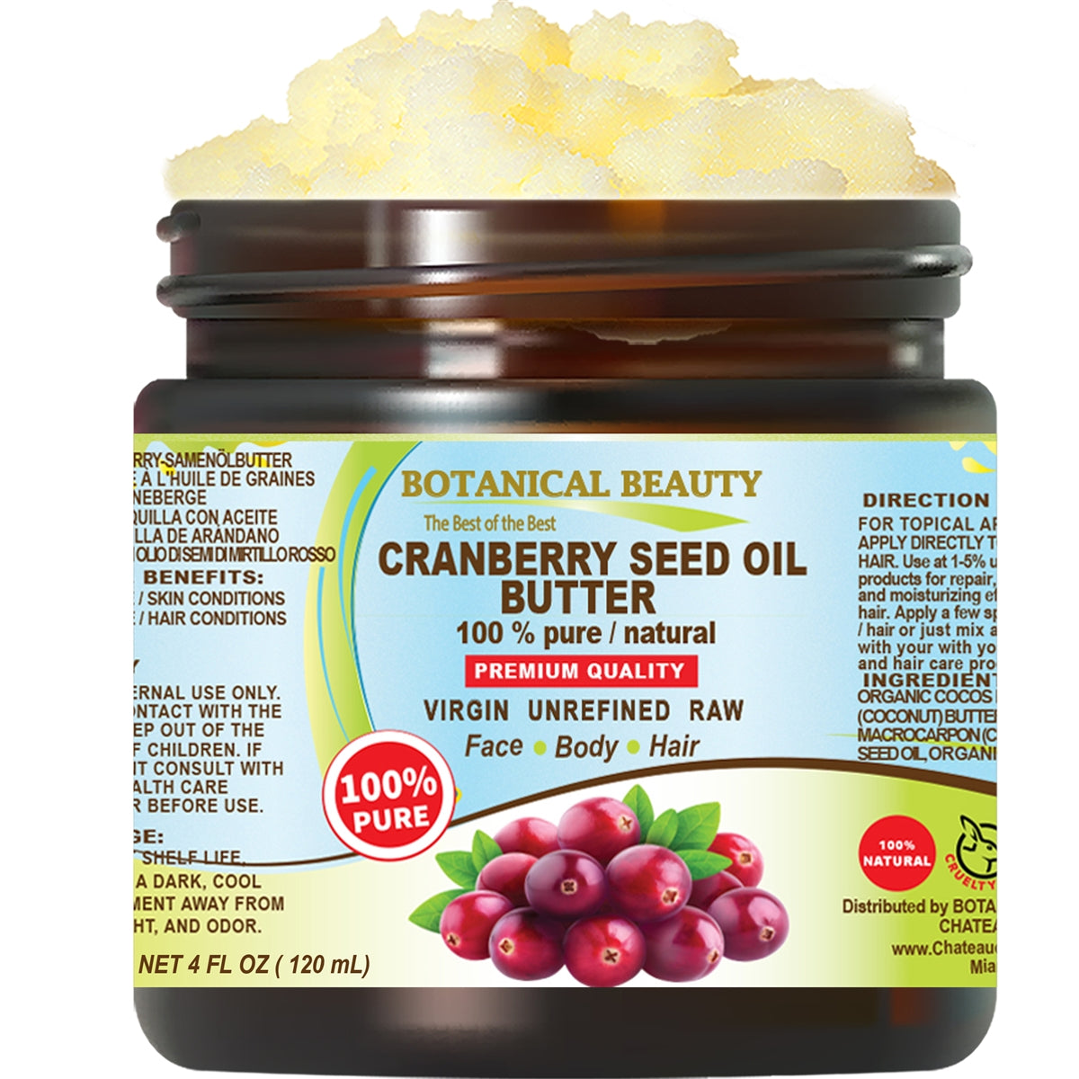 Cranberry Seed Oil Butter