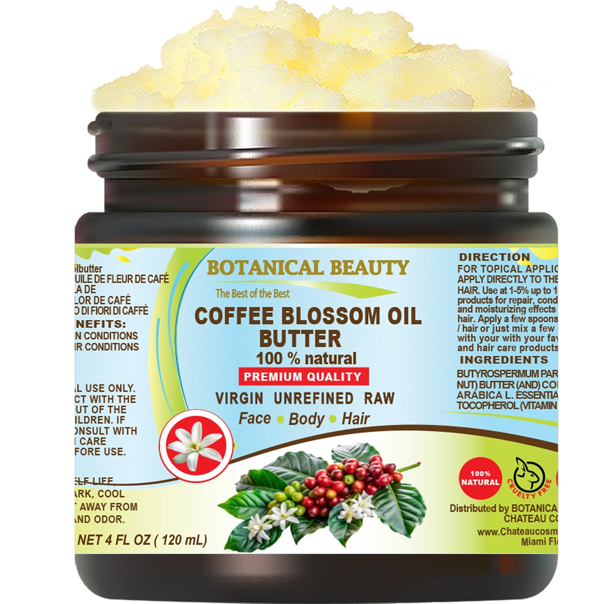 Coffee Blossom Oil Butter