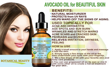 Organic Mediterranean Avocado Oil Refined