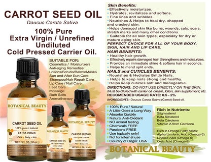 Carrot Seed Oil Extra Virgin