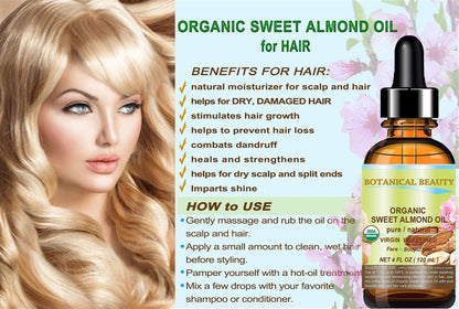 Organic Sweet Almond Oil