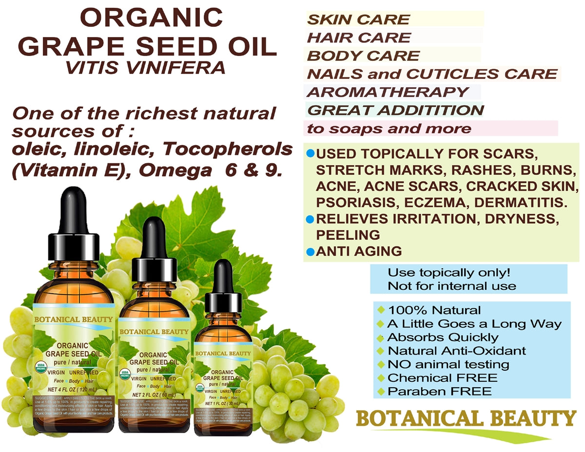 Organic Grape Seed Oil