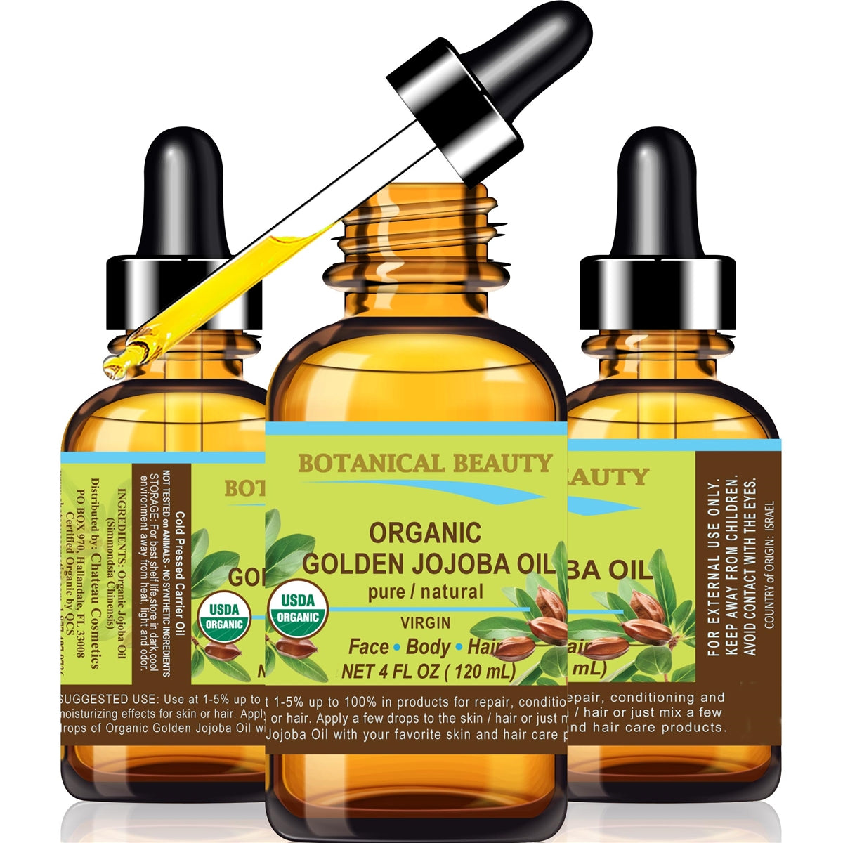 Organic Golden Jojoba Oil