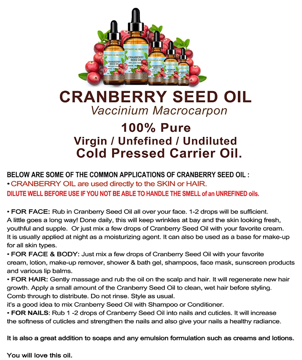 Cranberry Seed Oil