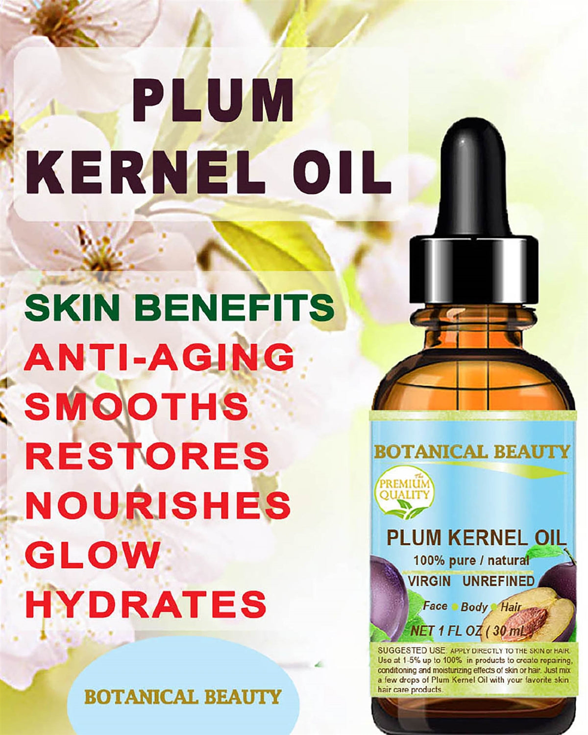 Plum Kernel Oil