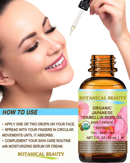 Organic Japanese Camellia Seed Oil