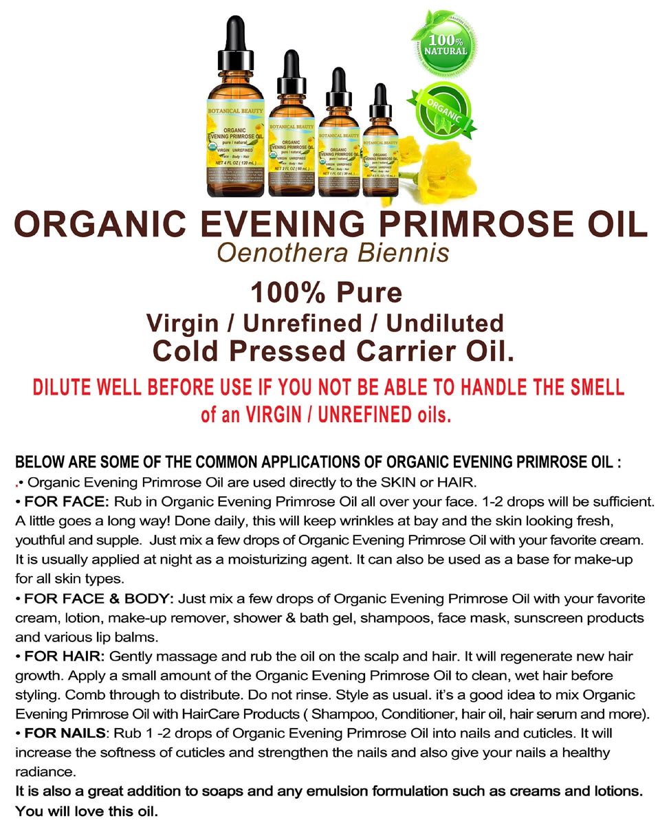 Organic Evening Primrose Oil