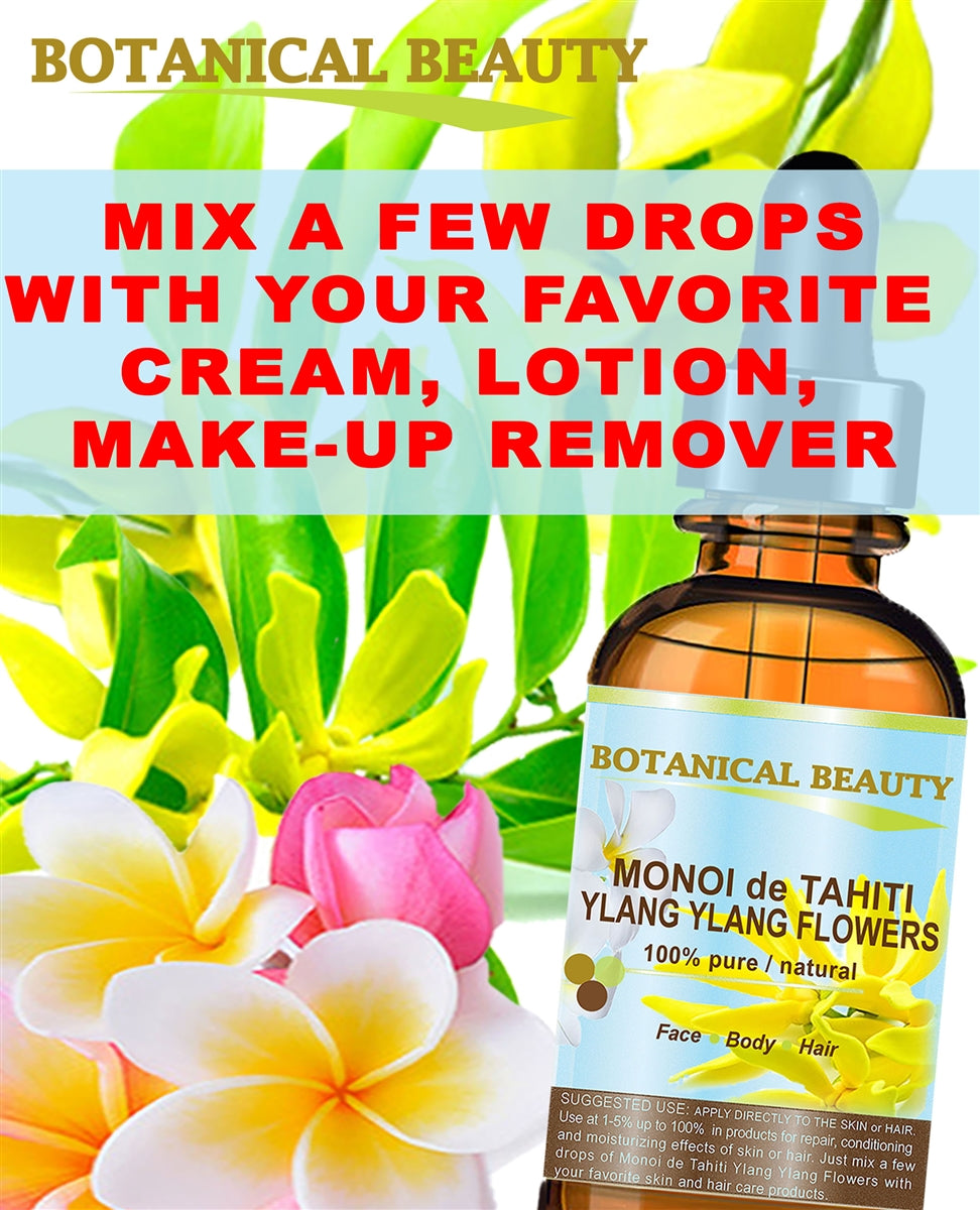 Monoi de Tahiti Oil Ylang Ylang Flowers