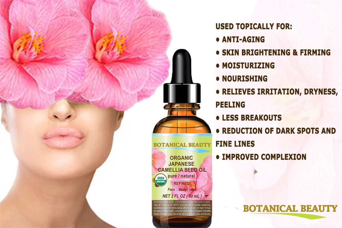 Organic Japanese Camellia Seed Oil