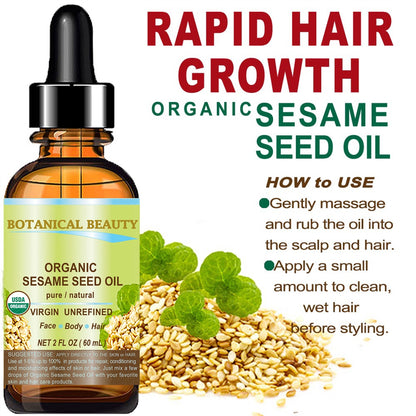 Organic Sesame Seed Oil