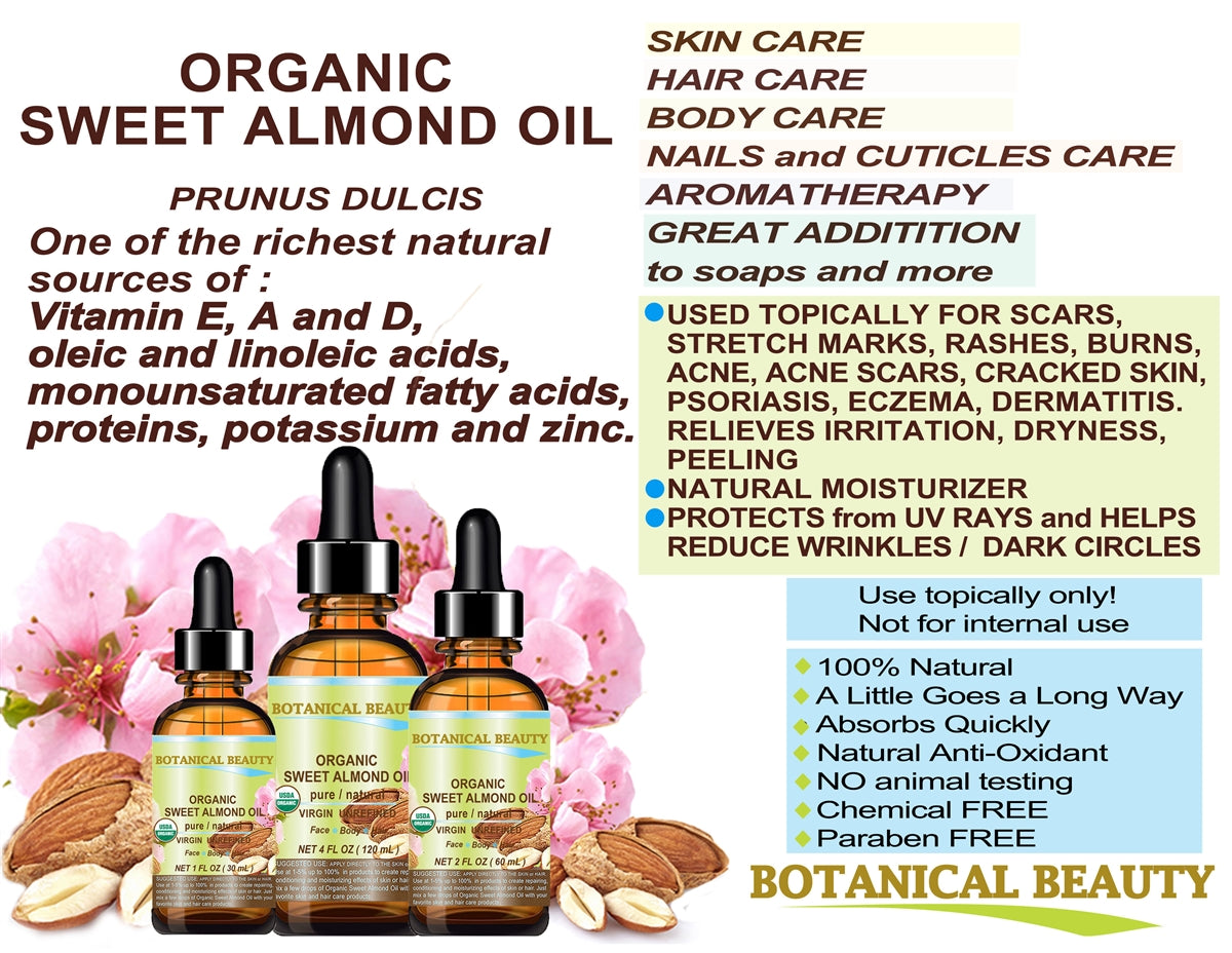 Organic Sweet Almond Oil