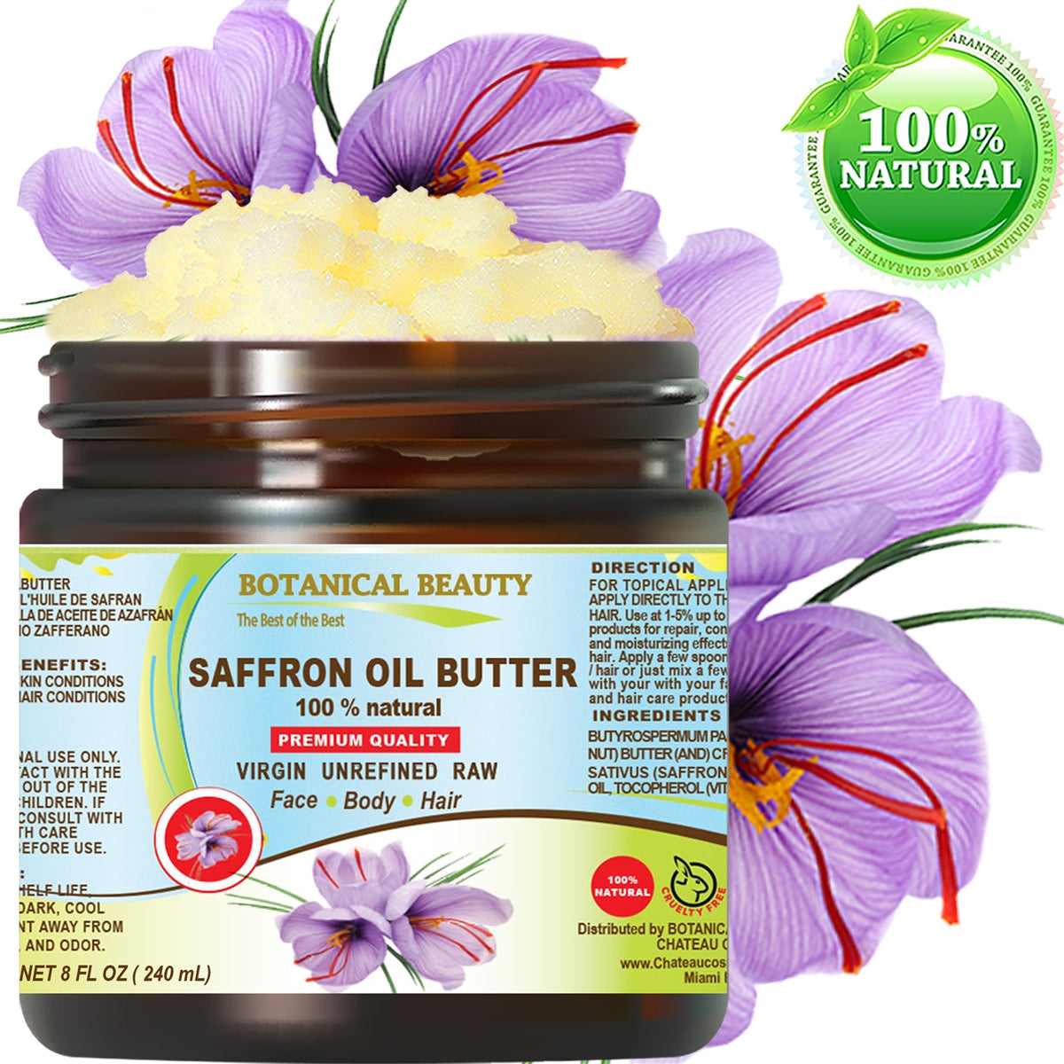 Saffron Oil Butter