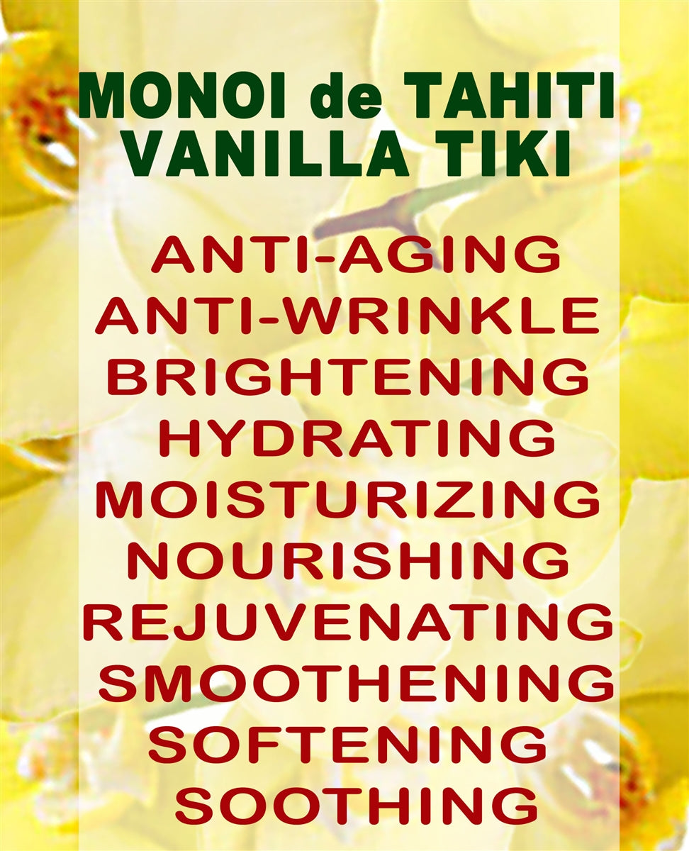 Monoi de Tahiti Oil Vanilla Tiki