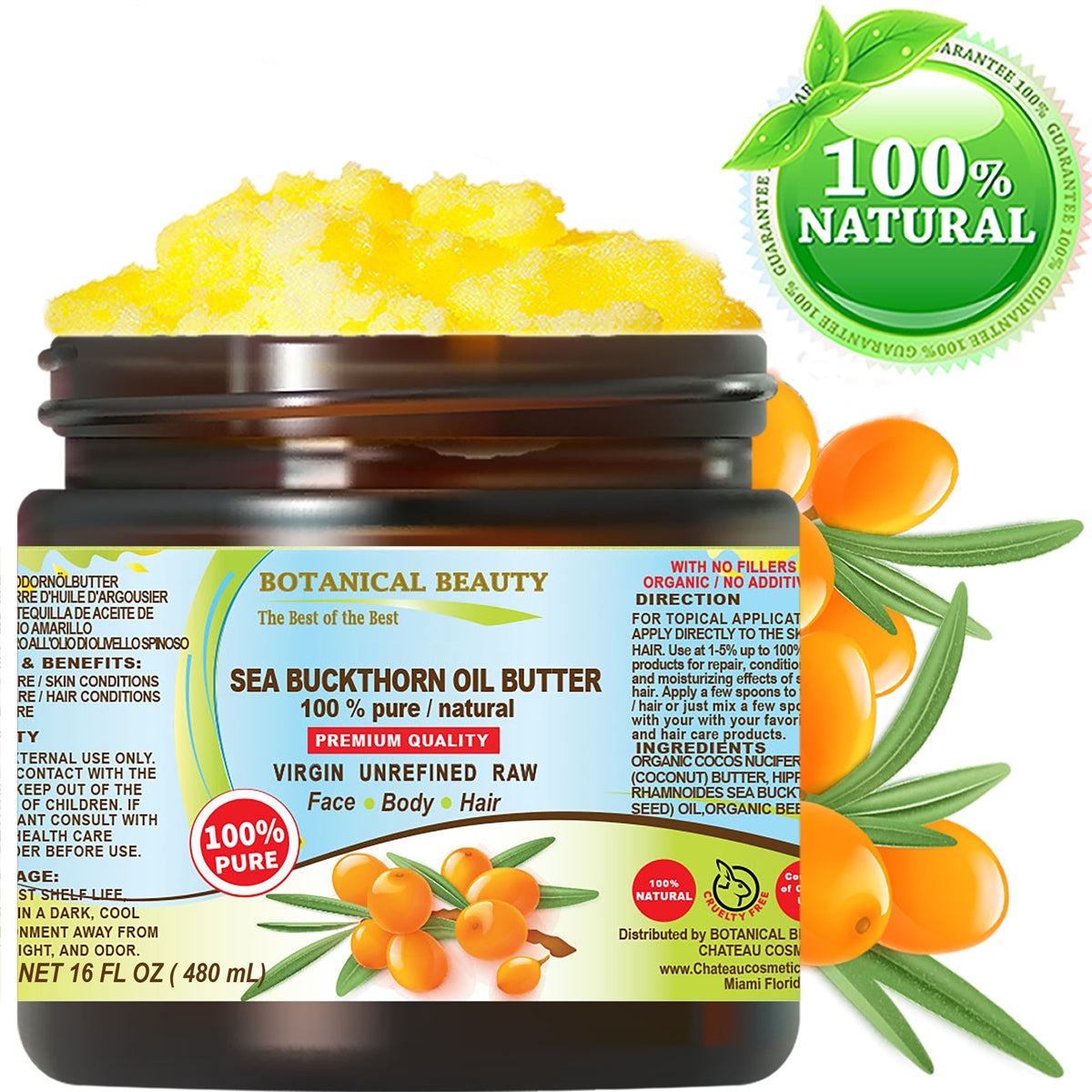 Sea Buckthorn Oil Butter