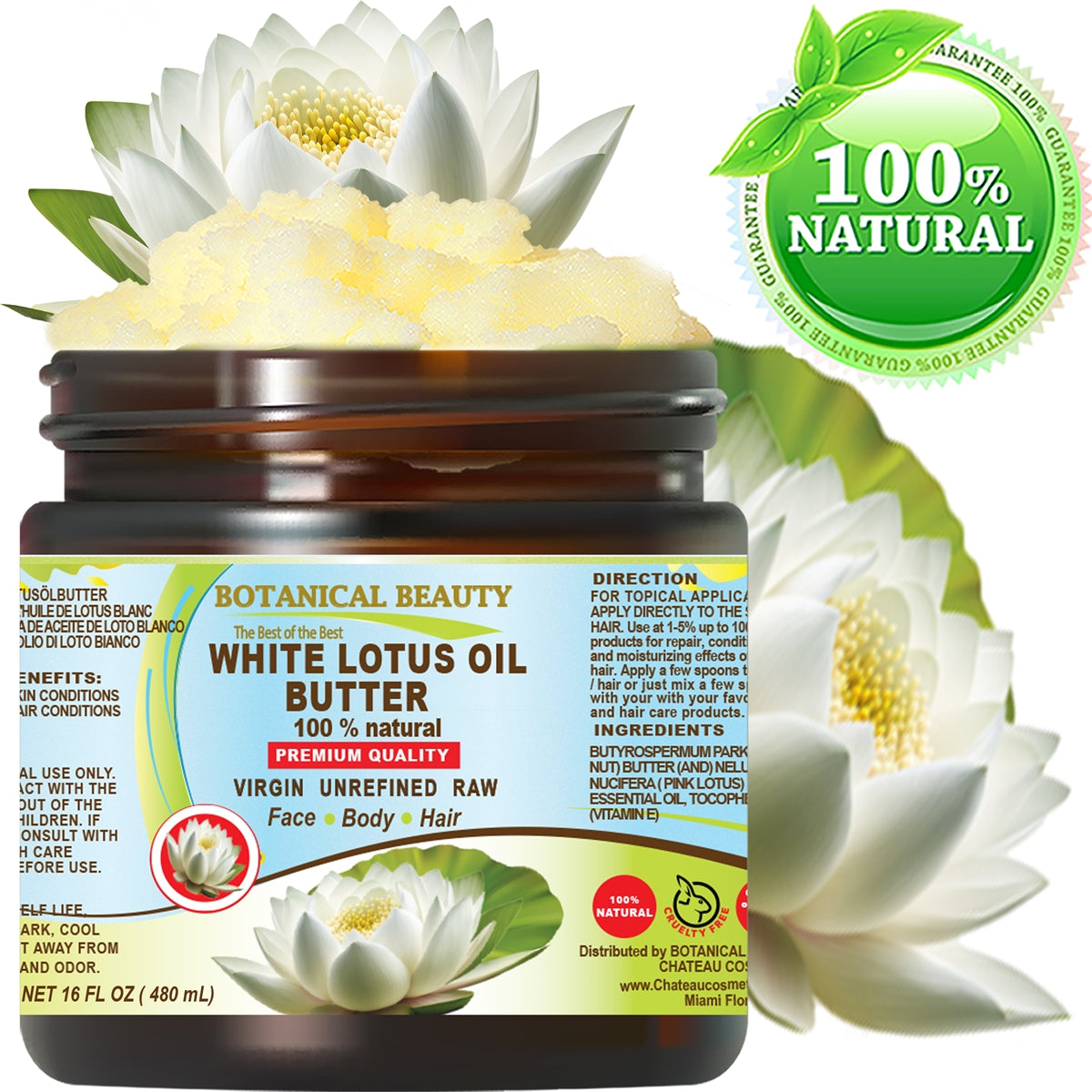 White Lotus Oil Butter