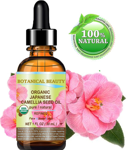 Organic Japanese Camellia Seed Oil