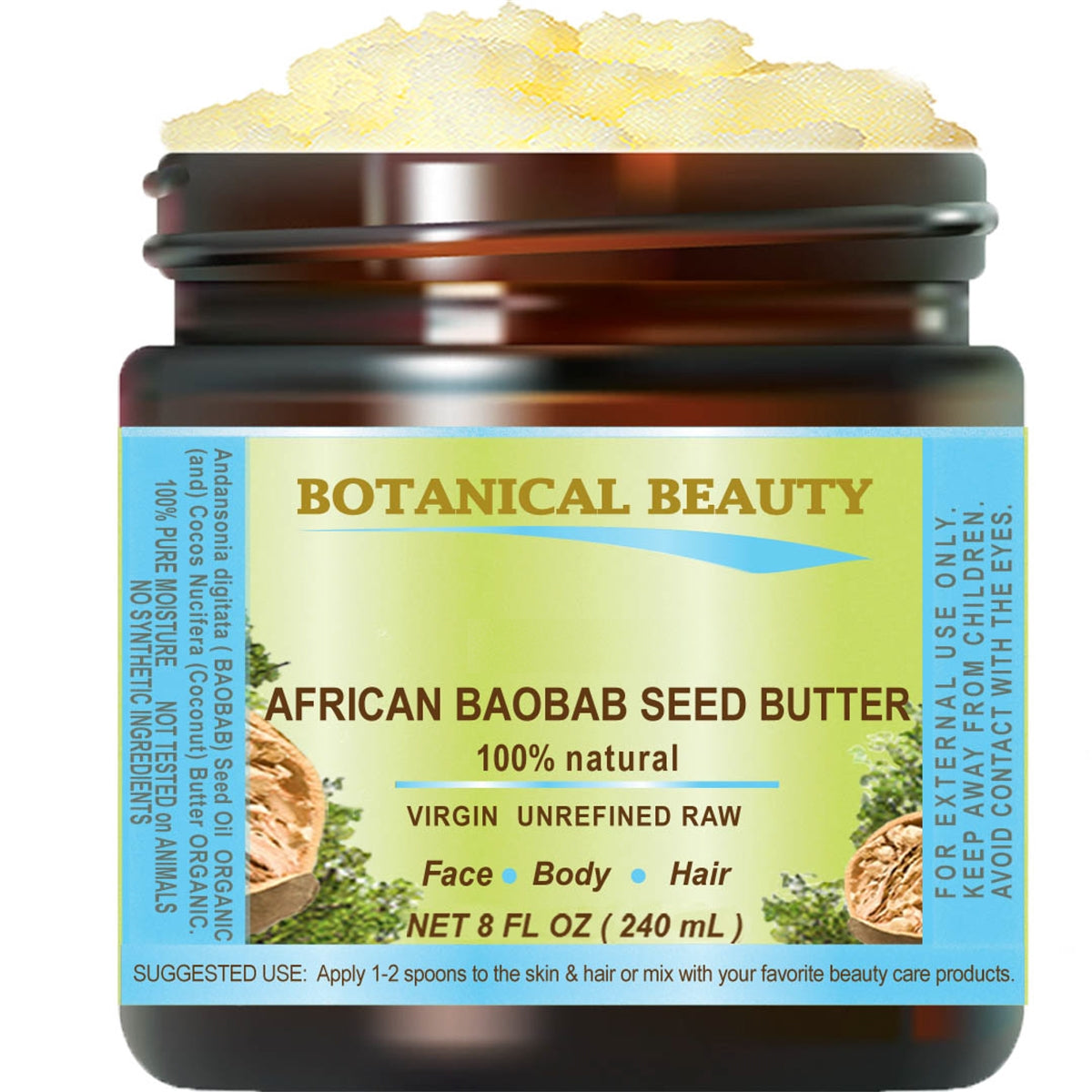 African Baobab Seed Butter