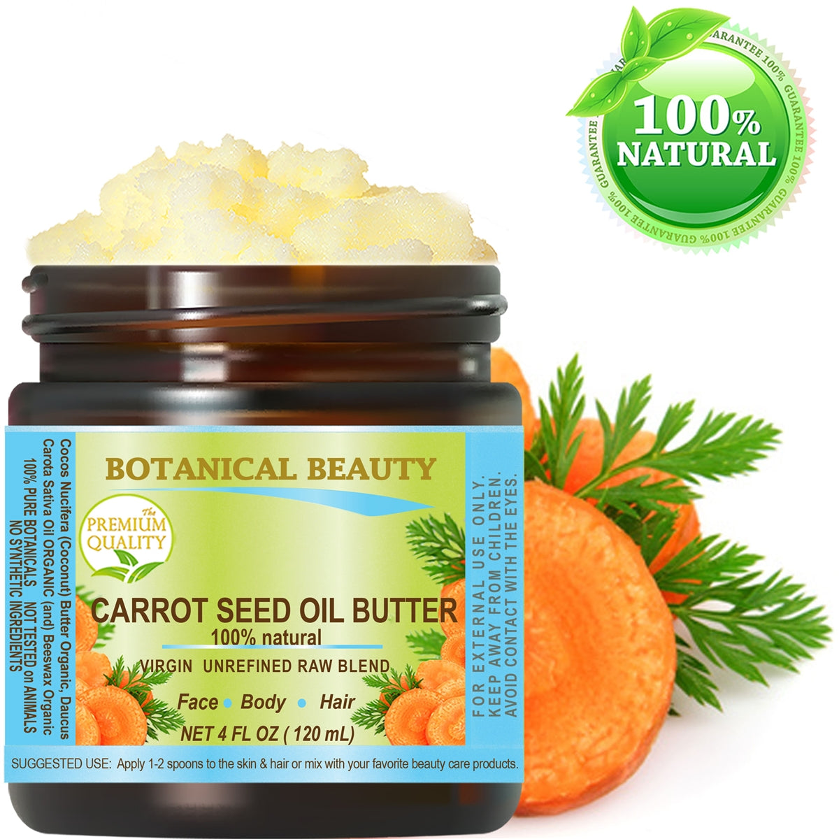 Carrot Seed Oil Butter