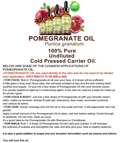 Organic Pomegranate Oil