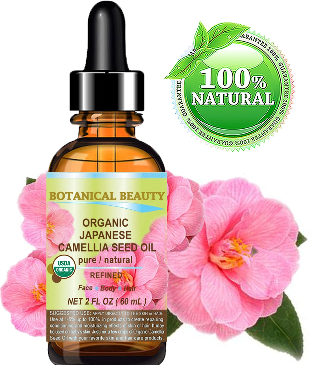 Organic Japanese Camellia Seed Oil