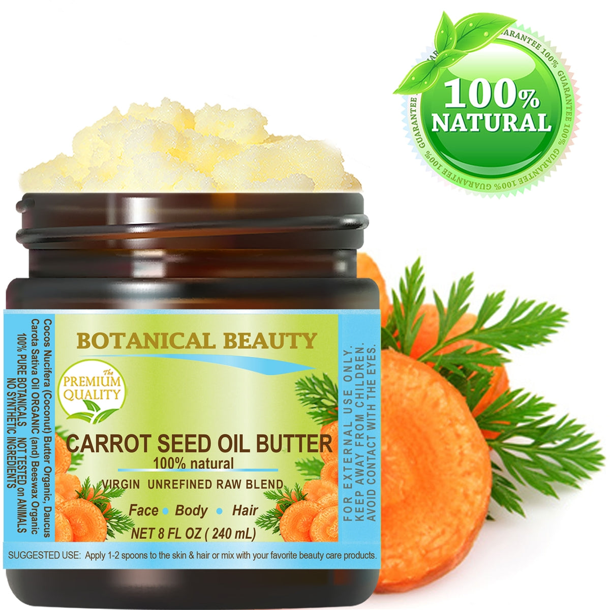 Carrot Seed Oil Butter