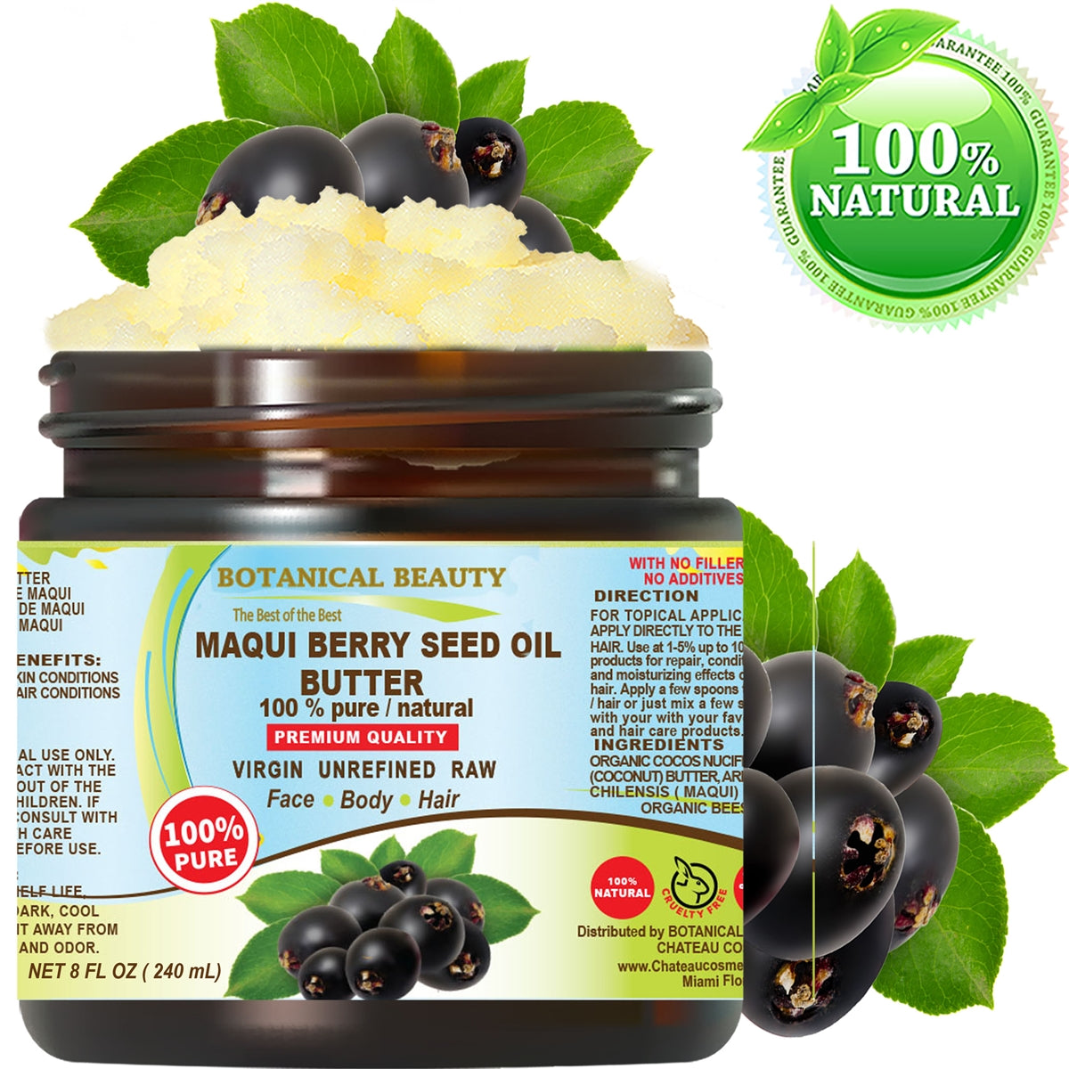 Maqui Berry Seed Oil Butter