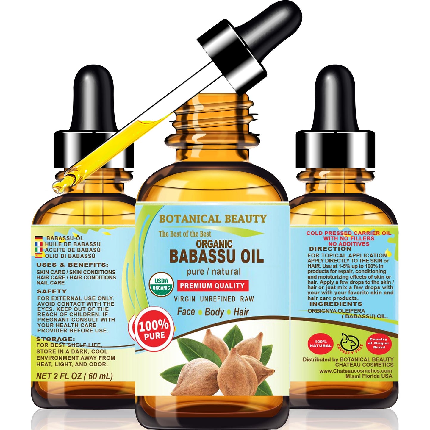 Organic Babassu Oil