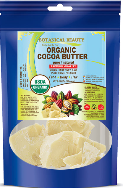 Manteca de cacao orgánica