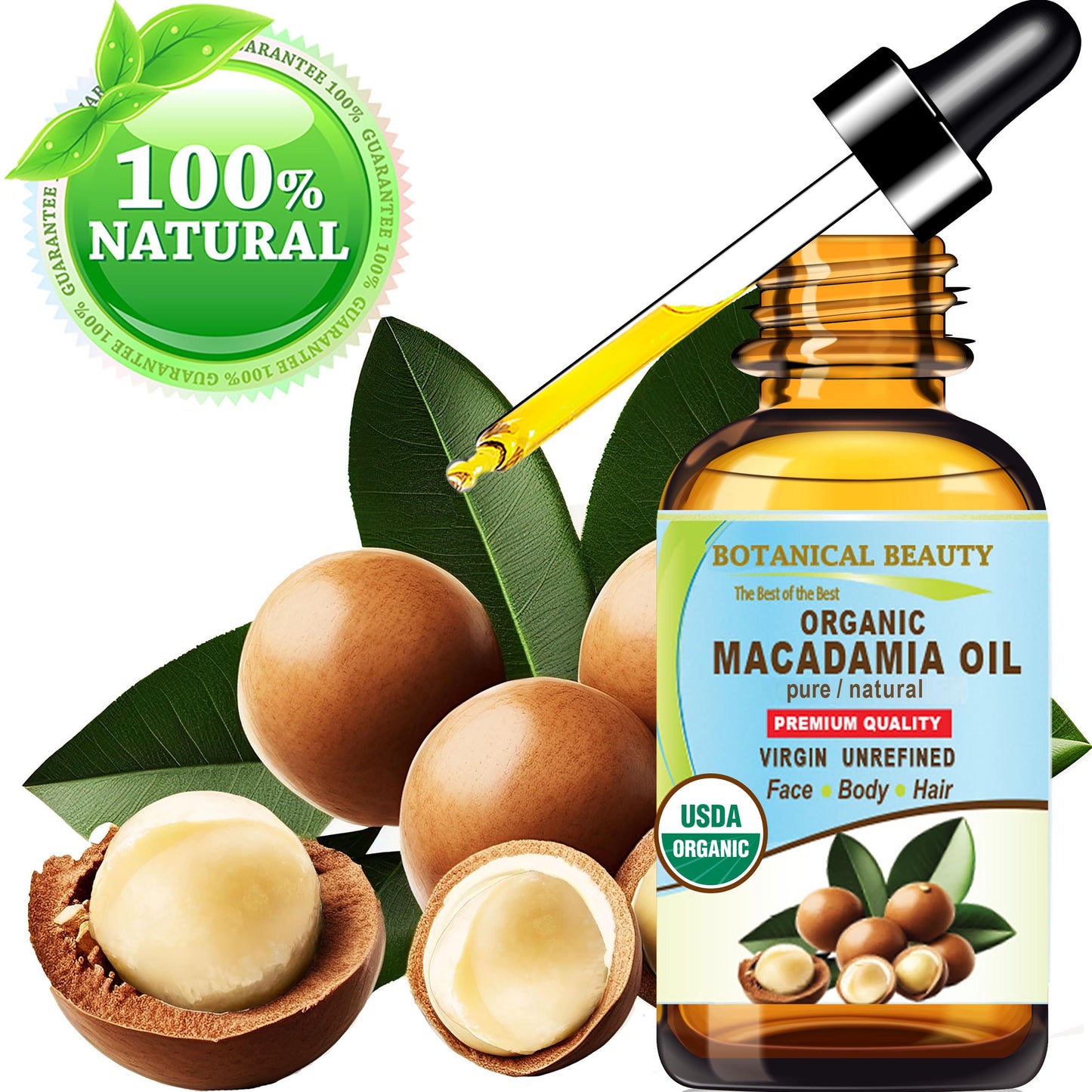 Organic Macadamia Oil