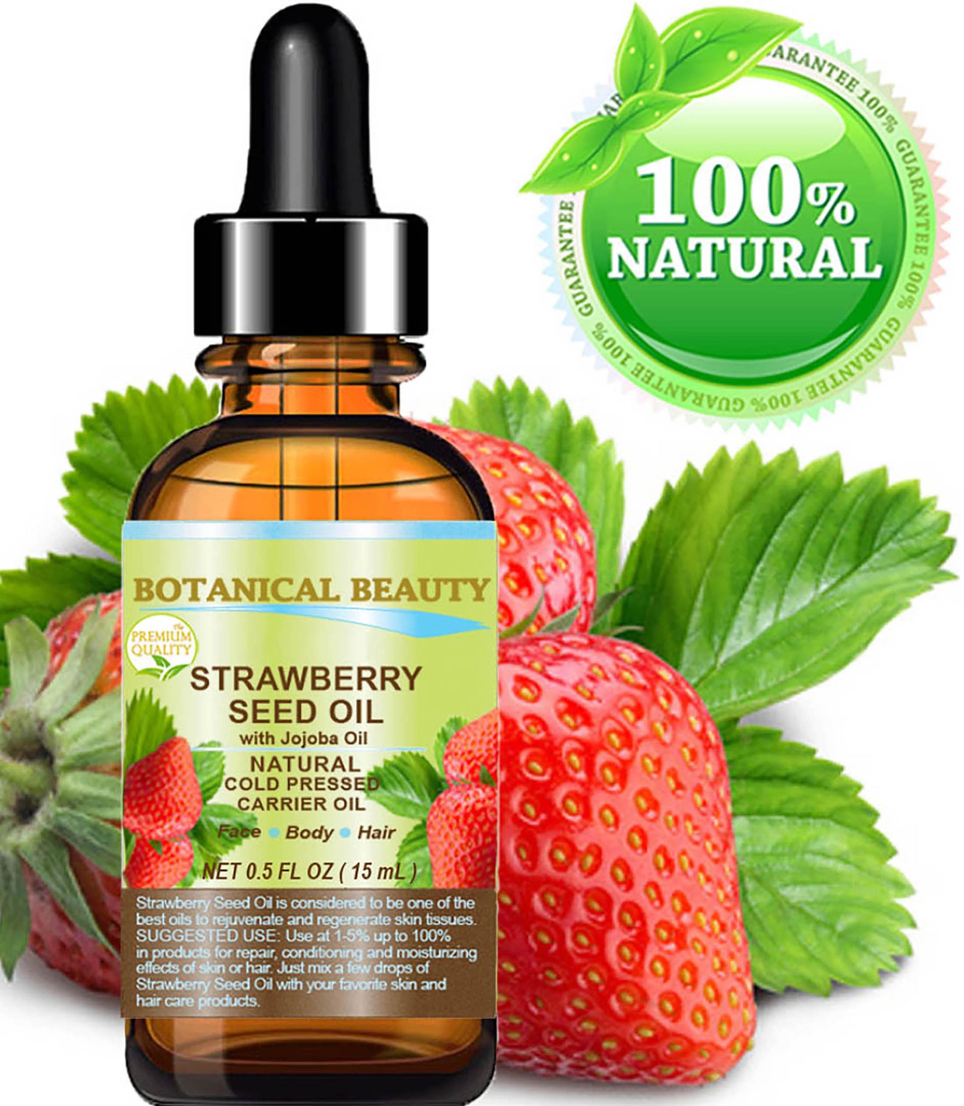 strawberry seed skin Botanical Beauty Strawberry Seed Oil – Chateau Cosmetics Botanical Beauty