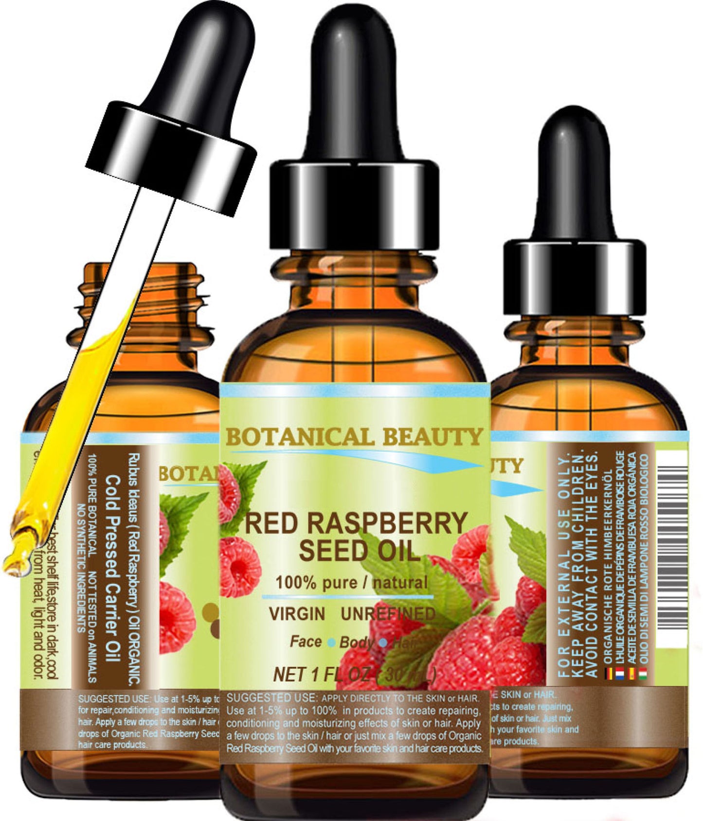 Organic Red Raspberry Seed Oil