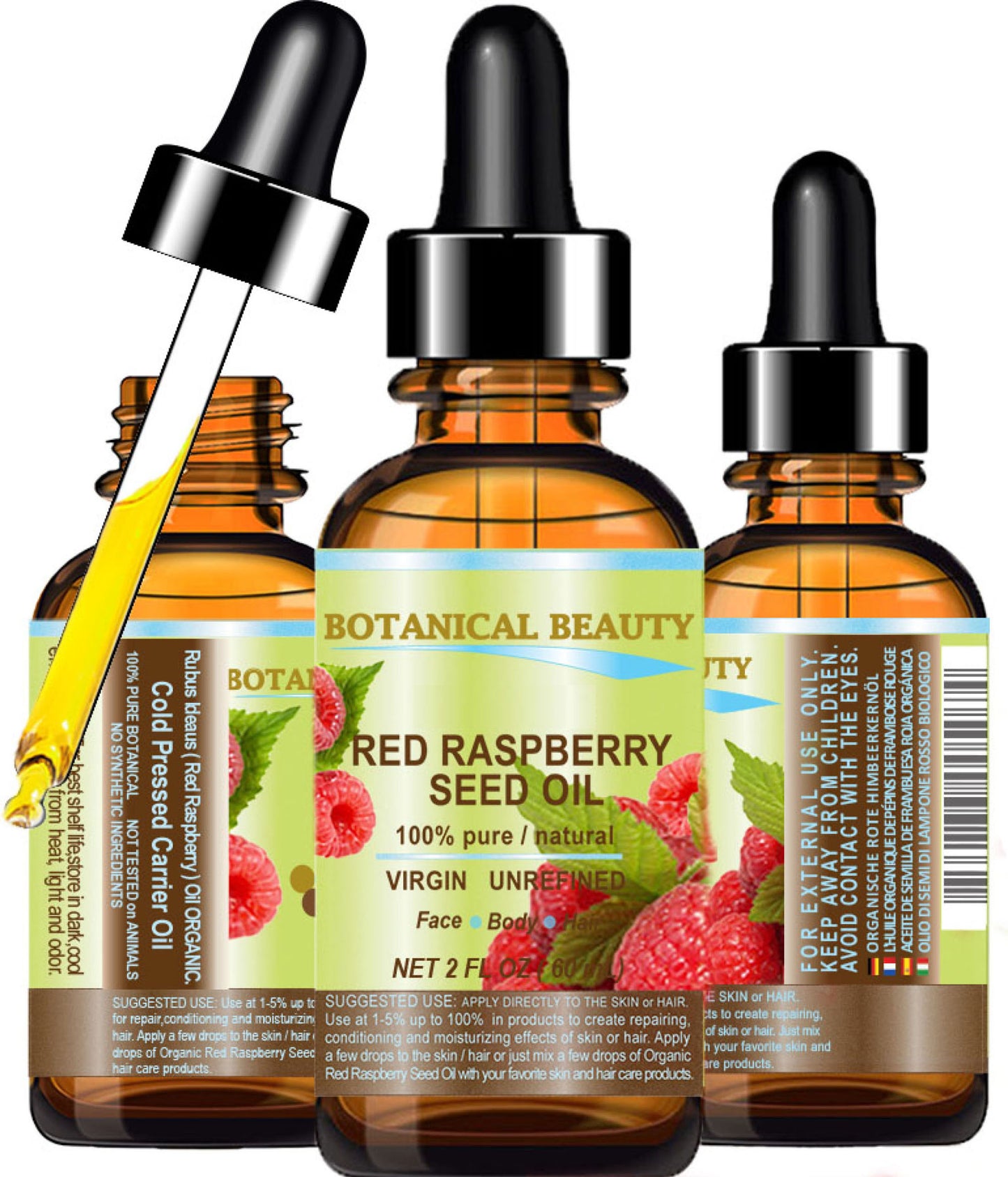 Organic Red Raspberry Seed Oil