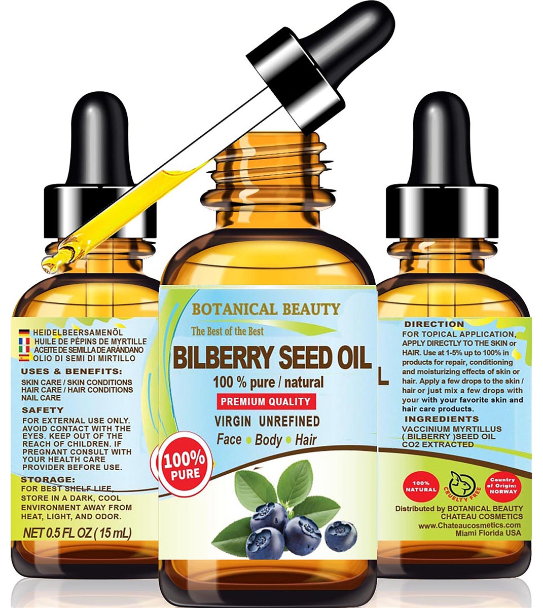 Bilberry Seed Oil