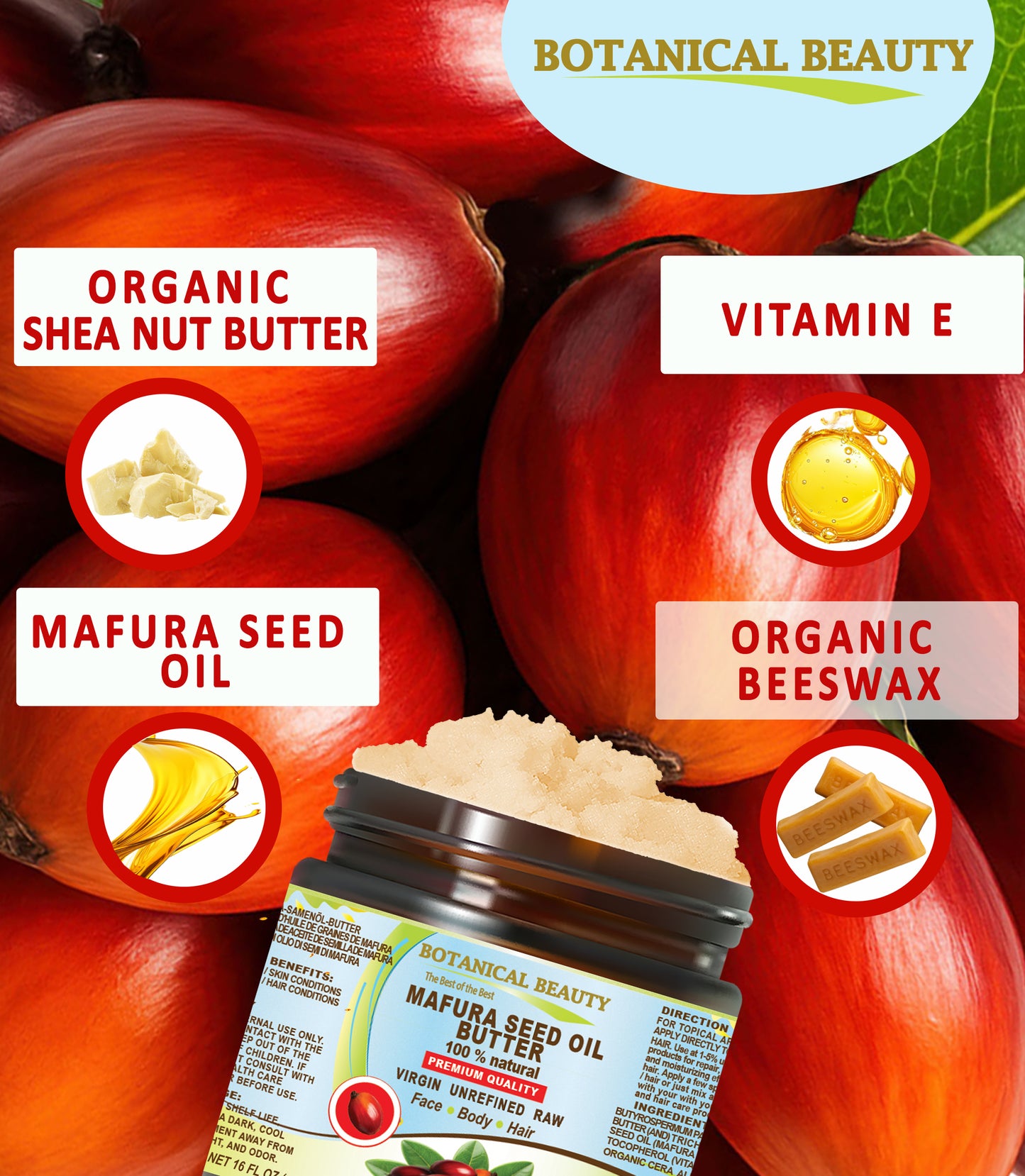 Mafura Seed Oil Butter