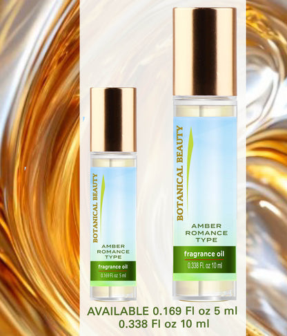Aceite aromático tipo romance de ámbar