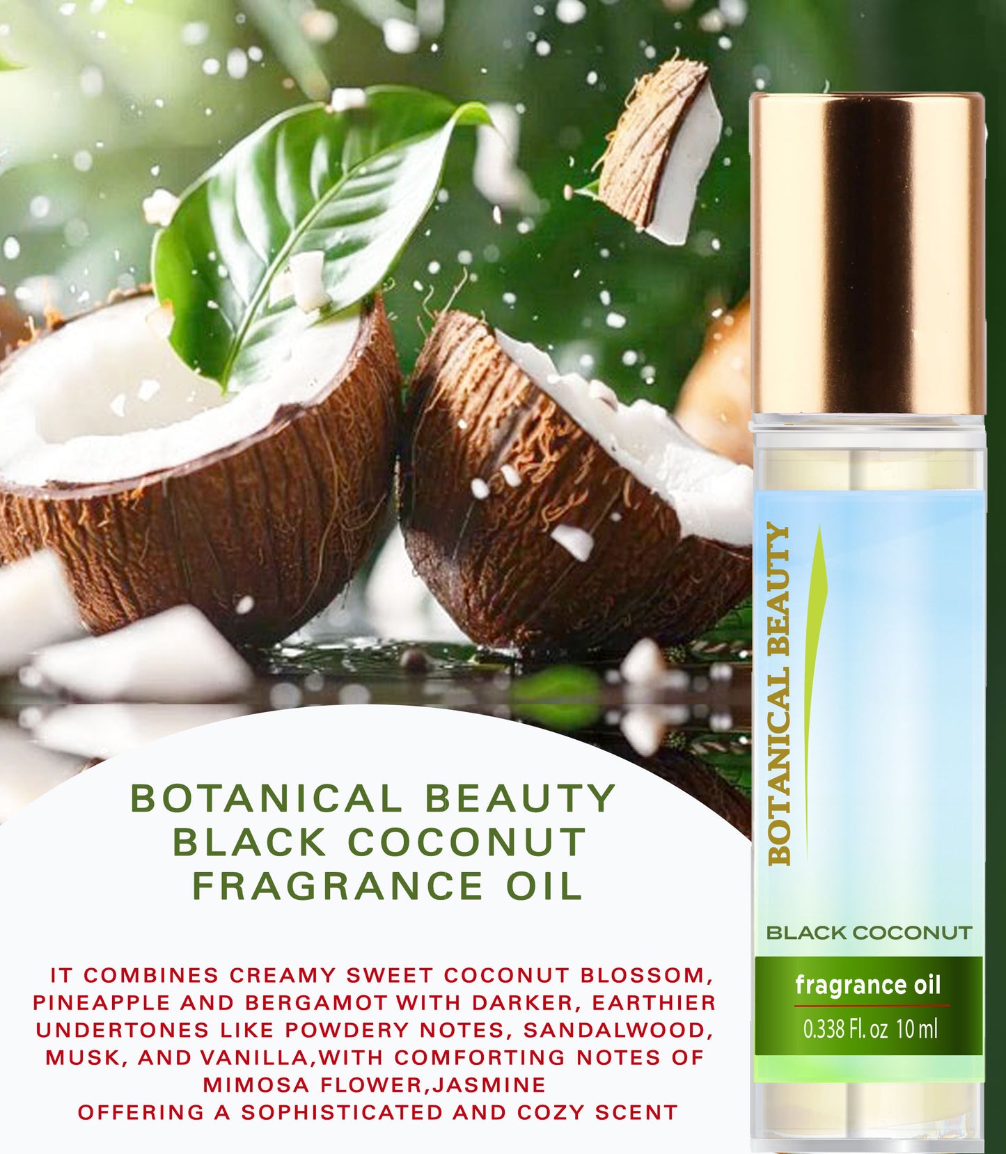 Black Coconut Fragrance Oil