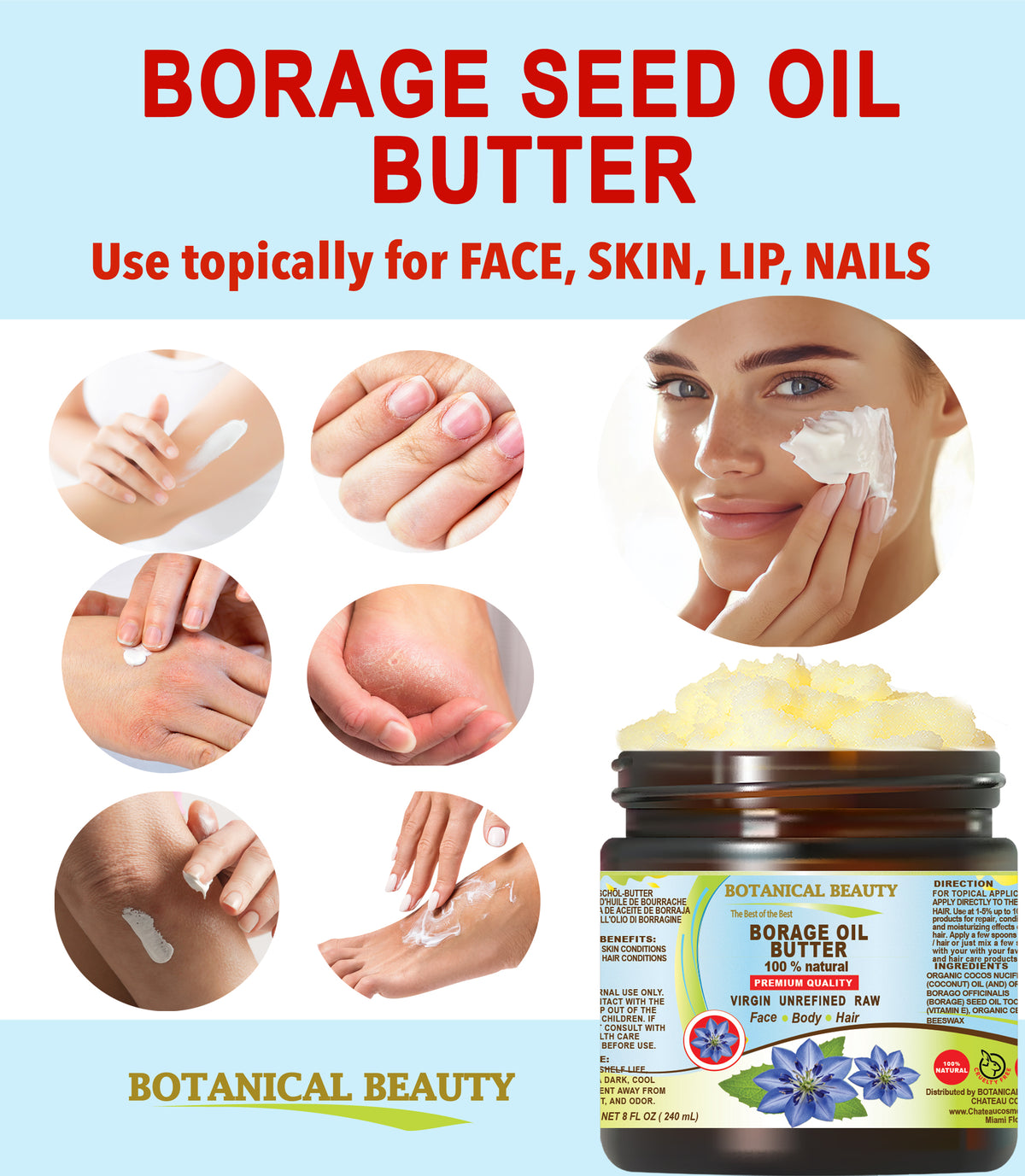 Borage Oil Butter