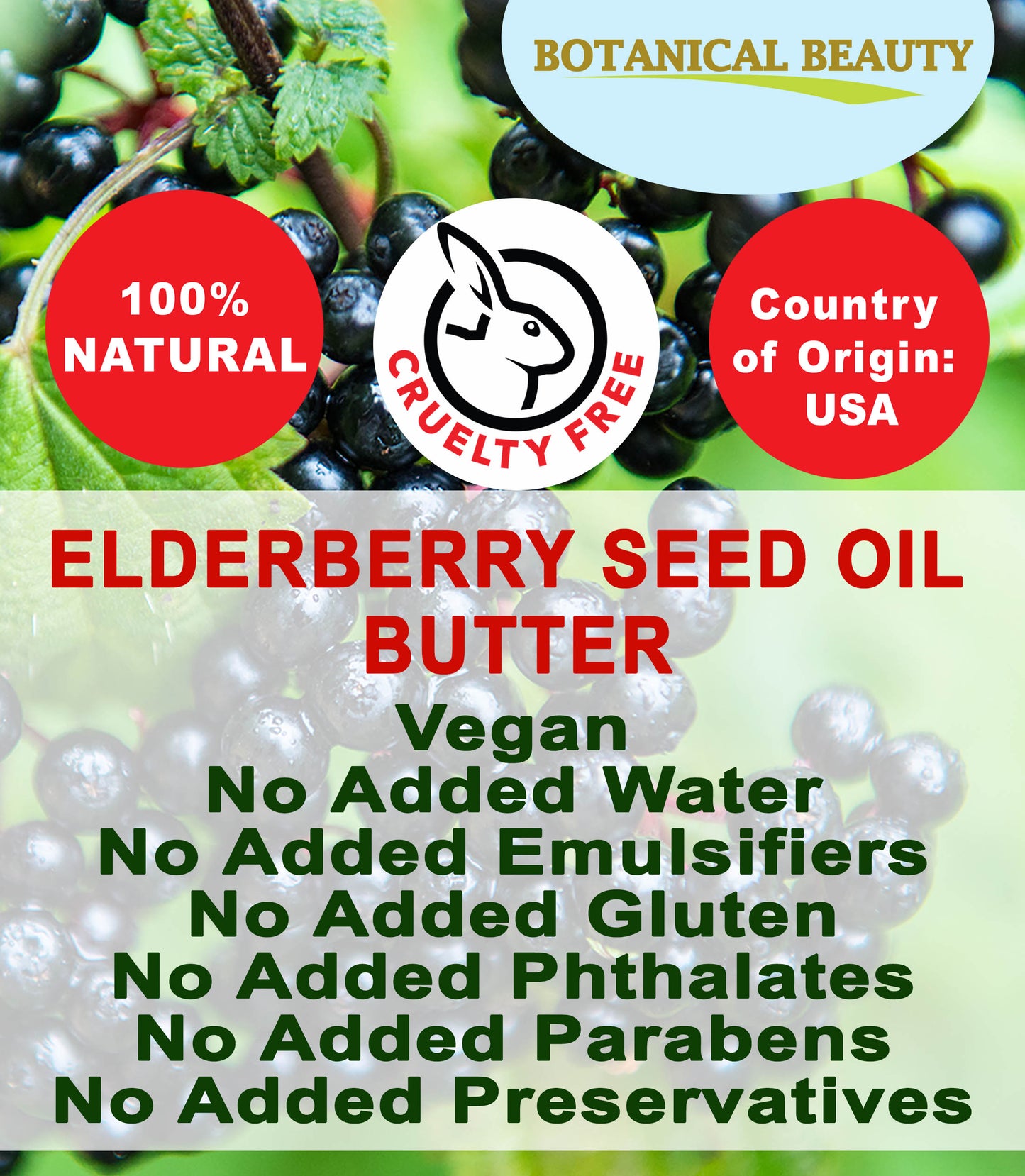Elderberry Oil Butter