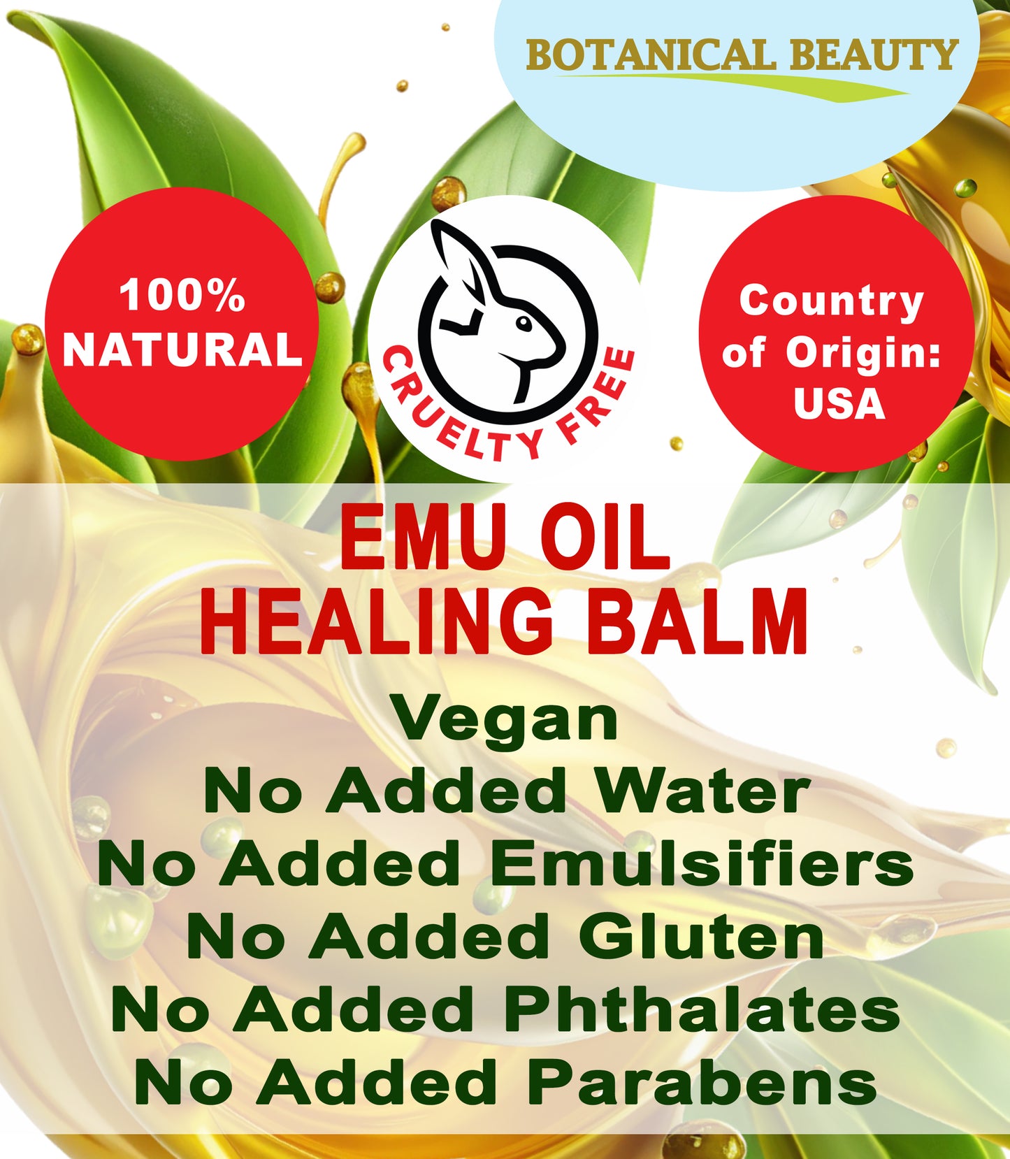 Emu Oil Healing Balm Salve