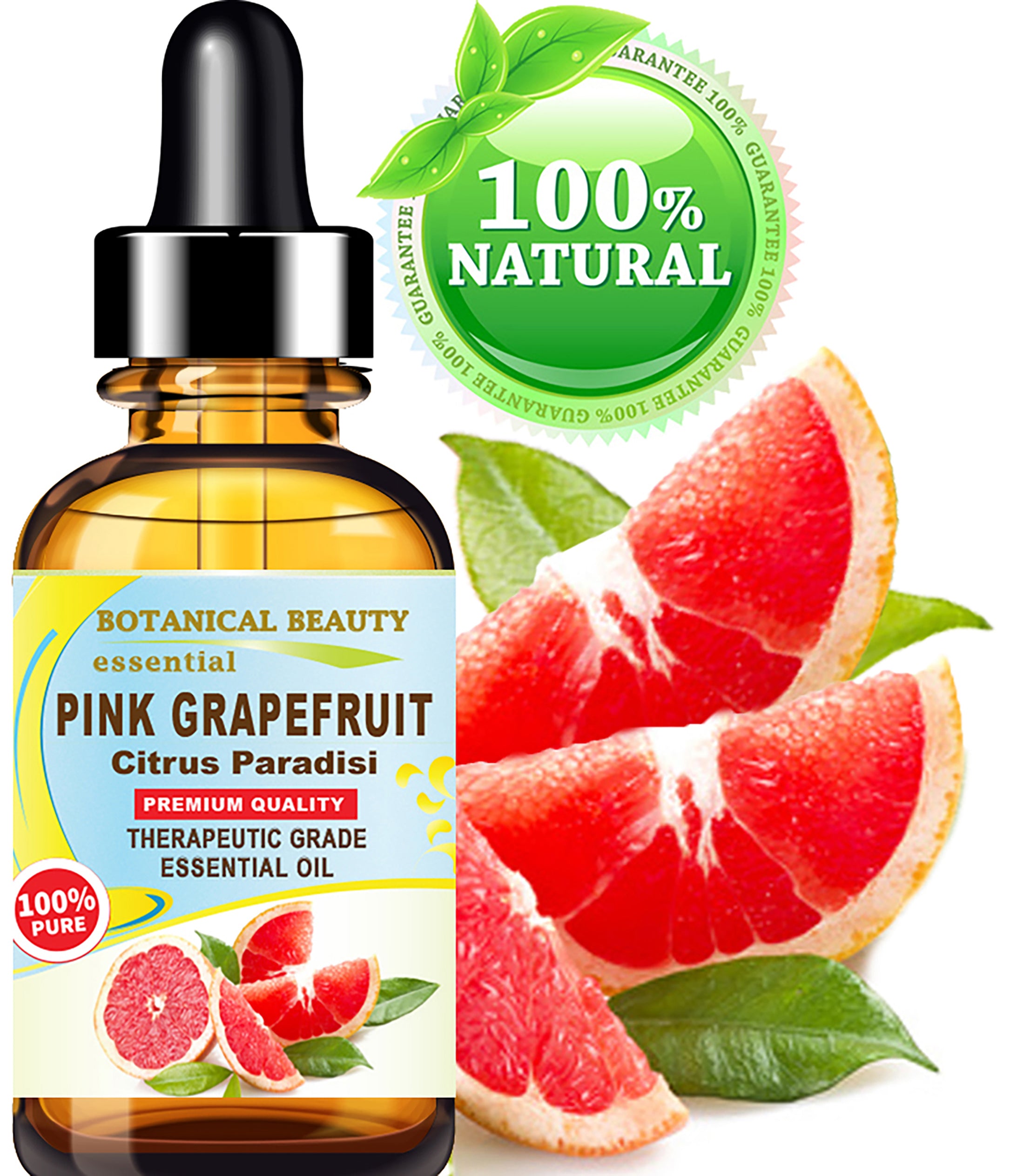 Botanical Beauty Pink Grapefruit Essential Oil – Chateau Cosmetics ...