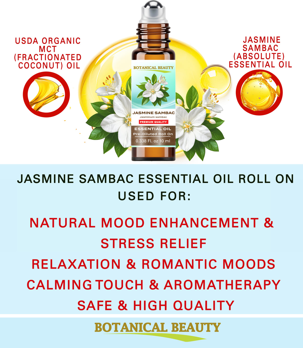 Jasmine Sambac Essential Oil Roll on