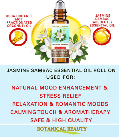Jasmine Sambac Essential Oil Roll on